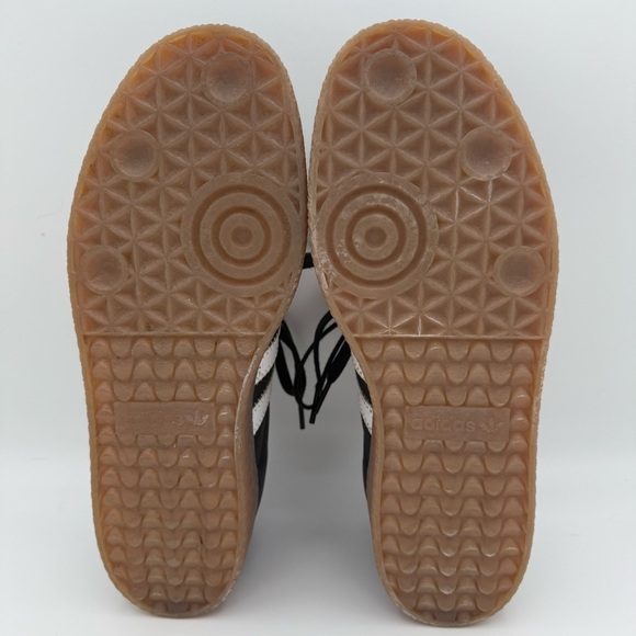 Women’s Adidas Originals Sambae Black White Gum Platform Sneakers Shoes Size 10 - Picture 6 of 7